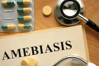 Amoebiasis disease meaning in Hindi